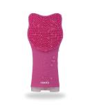 Vraiko Mia Waterproof Rechargeable Facial Cleaning Brush - Soft Silicone Adjustable Vibration Deep Cleaning & Gentle Peeling - Pink - Buy Online on GoSupps.com