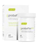 Nupure Probaflor Plus - 400 Billion KBE/g - High-Dose Probiotic with 20 Strains - 60 Capsules - Gastrointestinal Resistant Capsule Shell - Buy Online on GoSupps.com