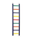 Prevue Pet Products Carpenter Creations Hardwood Bird Ladder - 18-Inch, 9 Rungs, Various Colors - Buy Online on GoSupps.com