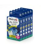 Medrull Aromatic Plaster with Balm - Improve Nasal Breathing & Prevent Colds | Inhalator for Kids & Adults | 5 Boxes (25 Pieces) - Buy Online on GoSupps.com