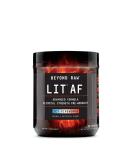 Beyond Raw LIT AF Pre-Workout Powder | Clinical Strength Formula with Caffeine, L-Citrulline, and Nitrosigine | ICY Fireworks | 20 Servings - Buy Online on GoSupps.com