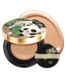 CATKIN Panda Land Foundation Full Coverage Cushion Foundation for Sensitive Skin 15g*2 (C04 BUFF) - Buy Online on GoSupps.com