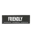 Interchangeable Patches 1 pair FRIENDLY Size: Small Black - Buy Online on GoSupps.com