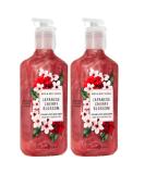 Bath and Body Works Japanese Cherry Blossom Hand Soap 2 Pack - 8 Oz. Creamy Luxe Formula - Buy Online on GoSupps.com