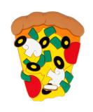 Silli Chews Pizza Toy Baby Teether - Silicone Teething Sensory Toy for Infants, Toddlers, and Kids - Buy Online on GoSupps.com