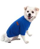 XXL Dark Blue Hualisiji Fleece Dog Sweater - Warm & Lightweight Sweatshirt for Small Dogs - Buy Online on GoSupps.com