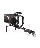Filmcity DSLR Camera Shoulder Support Rig Kit with Cage & Matte Box | Compatible with DV, HDV, and DSLR Video Camcorders | Includes Free Offset Z Bracket (FC-02) - Buy Online on GoSupps.com