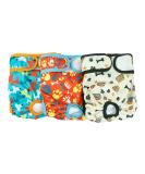 Hisprout Reusable Skirt Diaper for Female Dogs - Washable & Durable Puppy Diapers (Medium Funny Doggie) - Buy Online on GoSupps.com