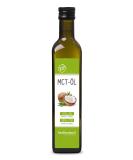 MCT Oil organic 500ml made of 100% organic coconut oil |Premium quality |70% Caprylic acid C8 and 30% Caprine acid C10 |Purely mechanically manufactured - Biocontor 500 ml (1 Pack) - Buy Online on GoSupps.com
