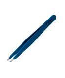 Rubis Classic Stainless Steel Slanted Tweezers for Precise Eyebrows and Hair Removal  1K109  Made in Switzerland  Blue - Buy Online on GoSupps.com