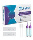 Helicobacter Pylori Stool Test Kit - 2 Tests | Fast & Accurate Home Antigen Test | Easy Use H Pylori Self Test | Results in 15 Minutes - Buy Online on GoSupps.com