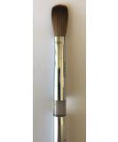 Silver Handle CRIMPED 100% Kolinsky Acrylic Nail Brush - Size 12 - Buy Online on GoSupps.com