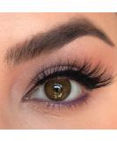 La Bella Colored Contact Lenses Havana - Premium Dark Brown Monthly Lenses for Dark Eyes (Dioptre -0.00) | 3-Month Supply - Buy Online on GoSupps.com