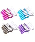 24 PCS Plastic Crocodile Hair Hairdressing Sectioning Clamp Hair Styling Clips - Buy Online on GoSupps.com