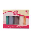 Funcakes Fondant Multipack - Boho Chic | Easy to Use Halal & Gluten-Free | 5 Colors (500g Total) for Perfect Cake Decorating - Buy Online on GoSupps.com