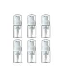 Incetue 6-Pack Mini Foaming Pump Dispensers - Refillable 30ml Travel Bottles for Cosmetics & Eyelash Shampoo - Portable Clear Plastic Liquid Donor Bags - Buy Online on GoSupps.com