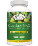 OliveLeafMAX Olive Leaf Extract (40% Oleuroepin) + Organic Powder | 300 Vegetarian Capsules | Sourced from Spain | GMP Facility | 300 Count - Buy Online on GoSupps.com