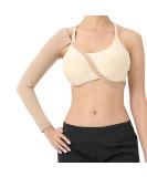 Arm Compression Sleeve with Shoulder Belt | Graduated Compression Brace for Pain Relief & Recovery - Medium - Buy Online on GoSupps.com