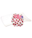 Bambino Mio Mioduo Two-Piece Reusable Eco Nappy Strawberry Cream Size 1 (<9kgs) - Buy Online on GoSupps.com