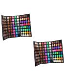 DOITOOL 2pcs Nude Eyeshadow Palette - Matt & Glitter Shimmer Eye Shadows for Stunning Looks | Neutral Makeup Palettes - Buy Online on GoSupps.com