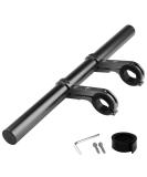 ZXIRANYUN Bicycle Handlebar, Bicycle Handlebar Extender 11.8in, Multifunctional Aluminum Alloy Bracket Extension, Handlebar Extension Rack, Used for Computer and Mobile Phone Holder black - Buy Online on GoSupps.com