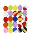 KISEER 30 Pcs 5ml Silicone Wax Containers Assorted Colors Multi Use Non Stick Wax Oil Storage Jars - Buy Online on GoSupps.com