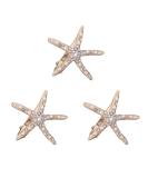 SIOPPKIK 3pcs Starfish Hair Clips Girls Flower Girl Accessories for Wedding Diamond Hair Clip Hairpin - Buy Online on GoSupps.com