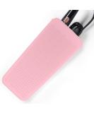 Hair Iron Mat Pouch | Heat Resistant Silicone Mat for Flat & Curling Irons | Portable Travel Cover for Hot Hair Styling Tools (Pink - Buy Online on GoSupps.com