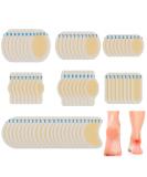 80-Piece Foot Blister Protection Bandaids - Waterproof Heel & Toe Blister Patches - Buy Online on GoSupps.com