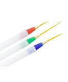 Nail Art Brush Set - Fine Hair Studio Quality Pack of 3 | International Shipping Available - Buy Online on GoSupps.com