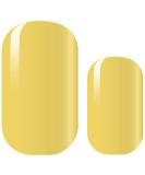 AVOA Beauty Mellow Yellow Nail Foil - Opaque Pastel Yellow Self-Adhesive Nail Wraps | Long-Lasting 16 Pack - Buy Online on GoSupps.com