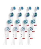 RONSIT Replacement Toothbrush Heads for Oral-B - 16 Assorted Electric Brush Heads Compatible with Pro 1000/3000/5000/7000/8000/9600 - International Shipping Available - Buy Online on GoSupps.com