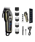 Buy Km-1990 Cordless Hair Clippers Kit - Dual Voltage Beard Trimmer for Men | Rechargeable Battery & Digital Display | International Shipping Available - Buy Online on GoSupps.com