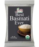 Jiva Organics Organic Basmati Rice 10 LB Bag - Premium Quality Long Grain Rice from India - 10 Pound Pack - Buy Online on GoSupps.com