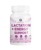 Lactation Supplement with Organic Post Natal Vitamins for Breast Milk Supply Increase and Energy Boost for Postpartum Recovery 60 Count (Pack of 1) - Buy Online on GoSupps.com
