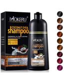 FVQUHVO Dark Brown Hair Color Shampoo for Gray Hair - Instant Hair Dye 3-in-1 - Herbal Long Lasting Formula 16.90 Fl Oz - Buy Online on GoSupps.com