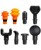 Replaceable Massage Gun Heads for Hypervolt Go - 8 Different Attachments for Deep Tissue Percussion Massage - Salon Quality Pain Relief - Upgrade Your Massage Experience - Buy Online on GoSupps.com