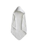 mushie Baby Hooded Towel | Organic Cotton (Pearl) - Buy Online on GoSupps.com