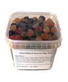 Mixed Gum Sweets Tub Liquorice Wine Gums Fruit Salads Footballs Gums Poor Bens Mix-1Kg Sweets Tub - Buy Online on GoSupps.com
