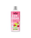 Buy Gymqueen Zero Drink Raspberry Limette 1000ml - Low-Calorie Sugar-Free Beverage Concentrate with B-Vitamins & Carnitine | Refreshing Raspberry-Lime Syrup - Buy Online on GoSupps.com