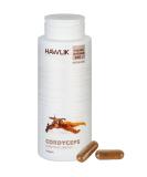 HAWLIK Medicinal Mushrooms Cordyceps Powder Capsules - 250 Vegan Capsules - 500 mg - Premium Quality - International Shipping Available - Buy Online on GoSupps.com