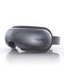 Llano Eye Massage Device - Warmth Vibration & Bluetooth Music | Ergonomic 3D Design Foldable Eye Mask for Dark Circles & Dry Eyes (Gray) - Buy Online on GoSupps.com
