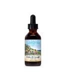 WishGarden Herbs Kick-It Cough for Kids - Natural Herbal Cough Suppressant for Kids & Childrens Expectorant Helps Calm Stubborn Coughs and Soothe Sore Throats Safe & Effective for Children 0-12 2oz 2 Fl Oz (Pack of 1) Kids Dropper Top - Buy Online on GoSupps.com