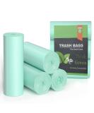 75 Counts AYOTEE Mini Garbage Bags  1.2 Gallon Small Compostable Trash Bags  Small Garbage Bags for home  Fit 4.5 or 5 Liter Bathroom Wastebasket Can Liners(Green) 75 Count (Pack of 1) - Buy Online on GoSupps.com