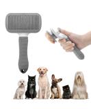 Briskore Self-Cleaning Dog & Cat Brush | Efficient Pet Grooming for Short & Long Hair | Remove Undercoat & Fur Easily - Buy Online on GoSupps.com
