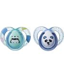 Tommee Tippee Closer To Nature Anytime Orthodontic Pacifiers Pack of 2 BPA-free Assorted Colors - Buy Online on GoSupps.com