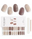 EBANKU 20 PCS Gel Nail Strips Nail Gel Polish Strips Full Wraps Adhesive Gel Nail Stickers with Nail File and Stick(UV/LED Lamp Required) (6) - Buy Online on GoSupps.com