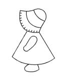 Large 6x 9 Sunbonnet Sue Quilting Stencil - NS36 - Buy Online on GoSupps.com