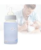 Portable USB Baby Bottle Warmer - Sky Blue Comics | Infant Feeding Travel Bag - Buy Online on GoSupps.com