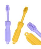 CLdy Baby Teething Toys - BPA-Free Silicone Teething Rings & 2-Pack Tubes | Best Dental Aid for Toddlers & Babies 3+ Months - Buy Online on GoSupps.com